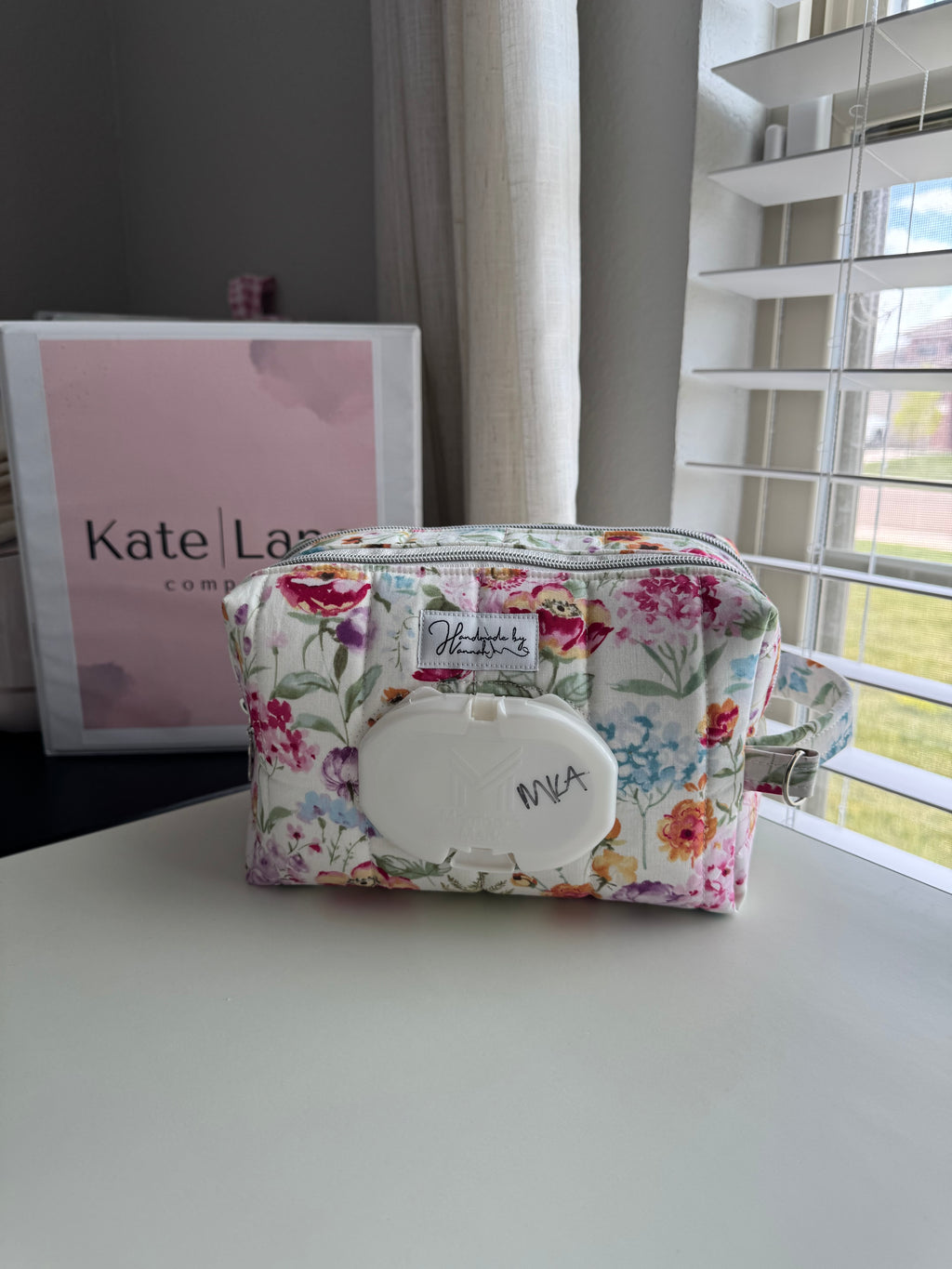 Double Zip Diaper and Wipe Pouch