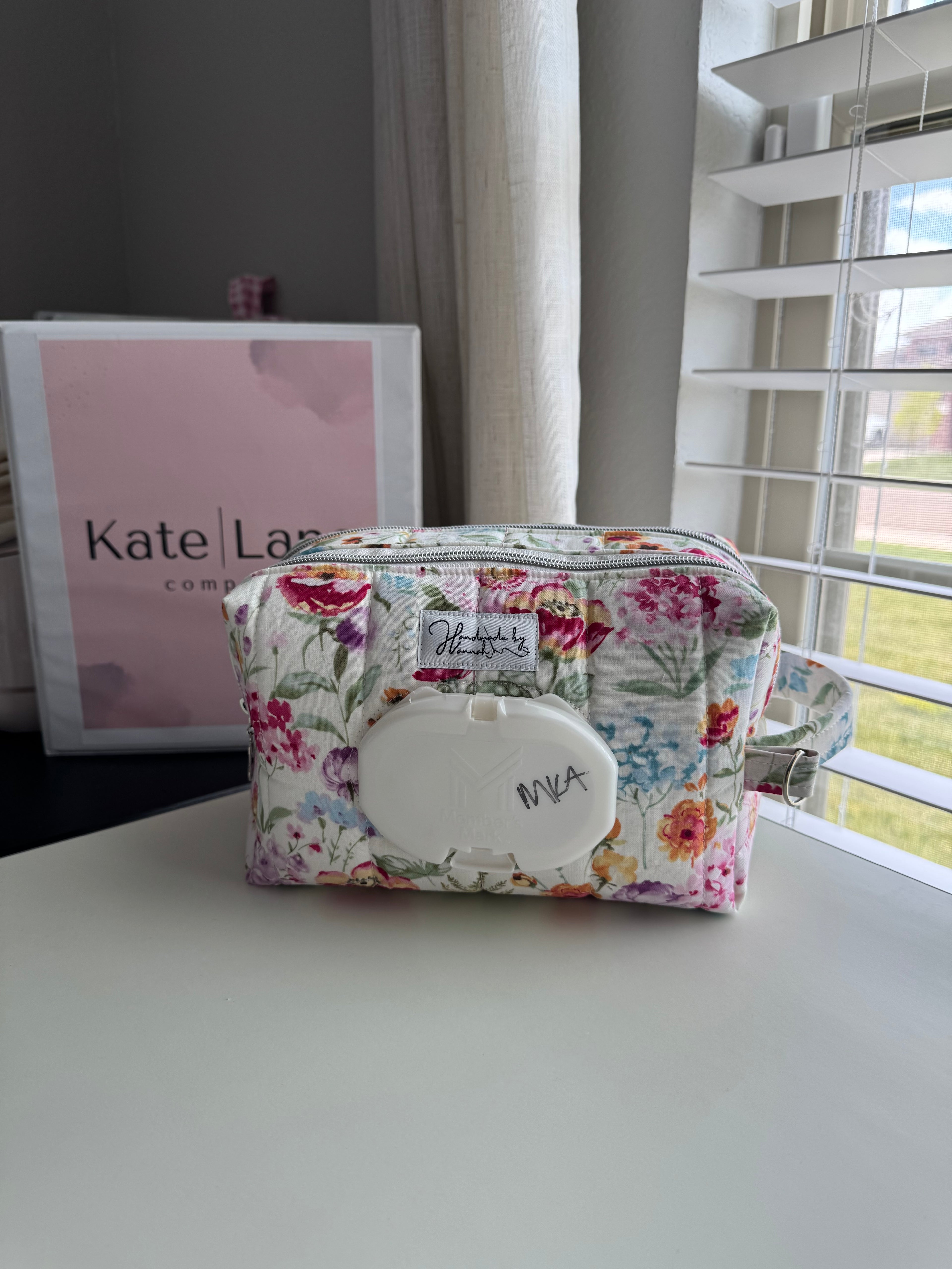 Double Zip Diaper and Wipe Pouch