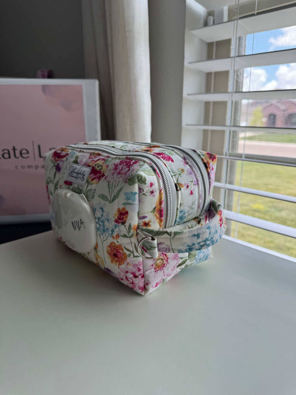 Double Zip Diaper and Wipe Pouch