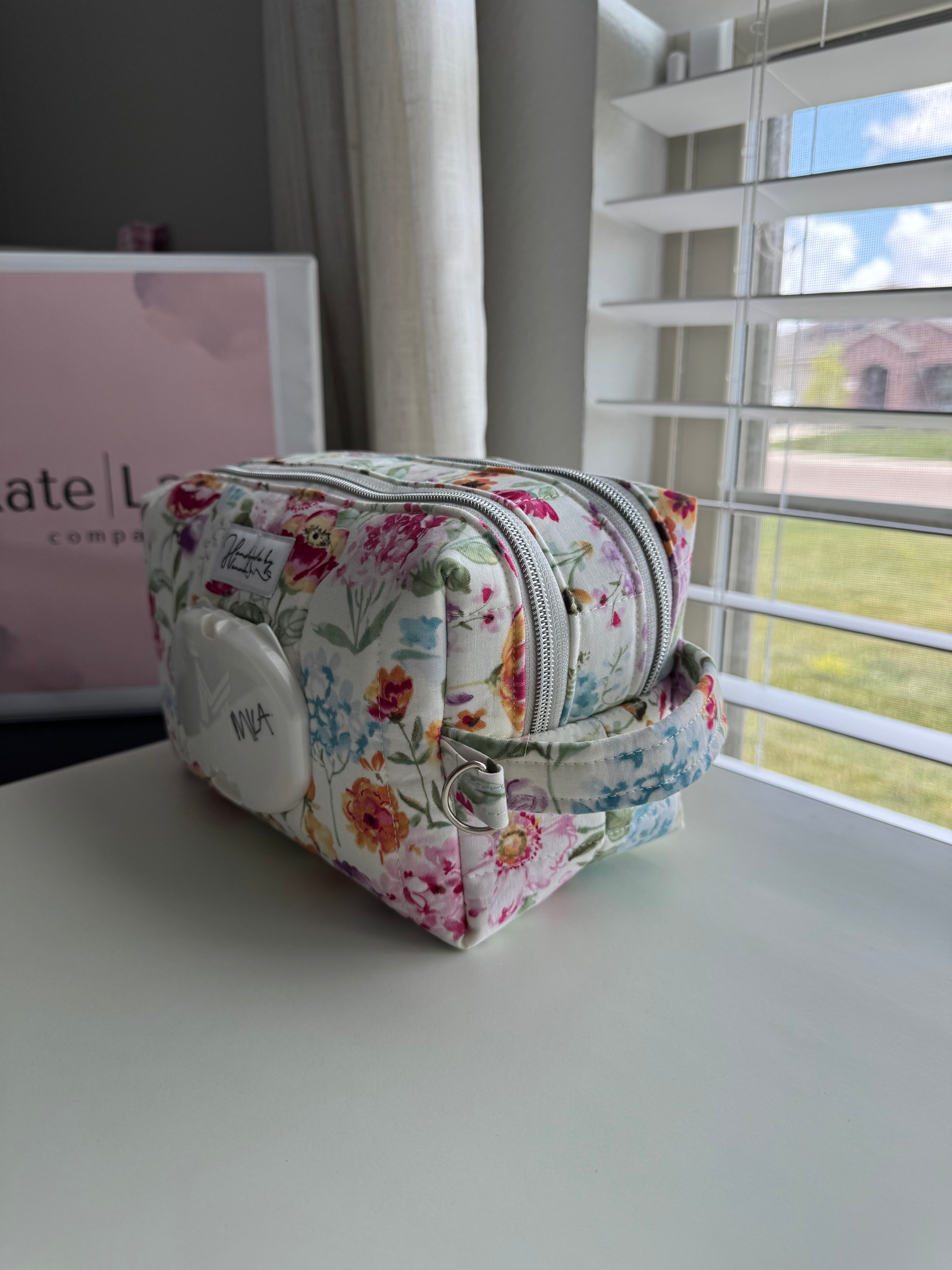 Double Zip Diaper and Wipe Pouch