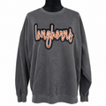 Comfort Colors Traditional Length Double Glitter Appliqué Sweatshirt