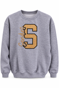 Knockout Glitter Appliqué Sweatshirt
