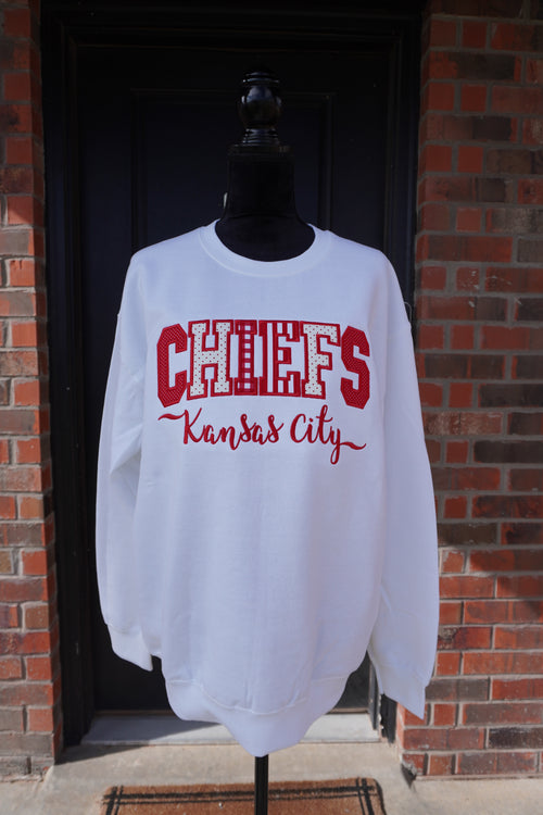 Gildan Custom Patchwork Spirit Sweatshirt