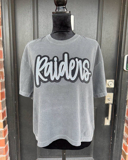 Comfort Colors Traditional Length Double Glitter Appliqué T-Shirt