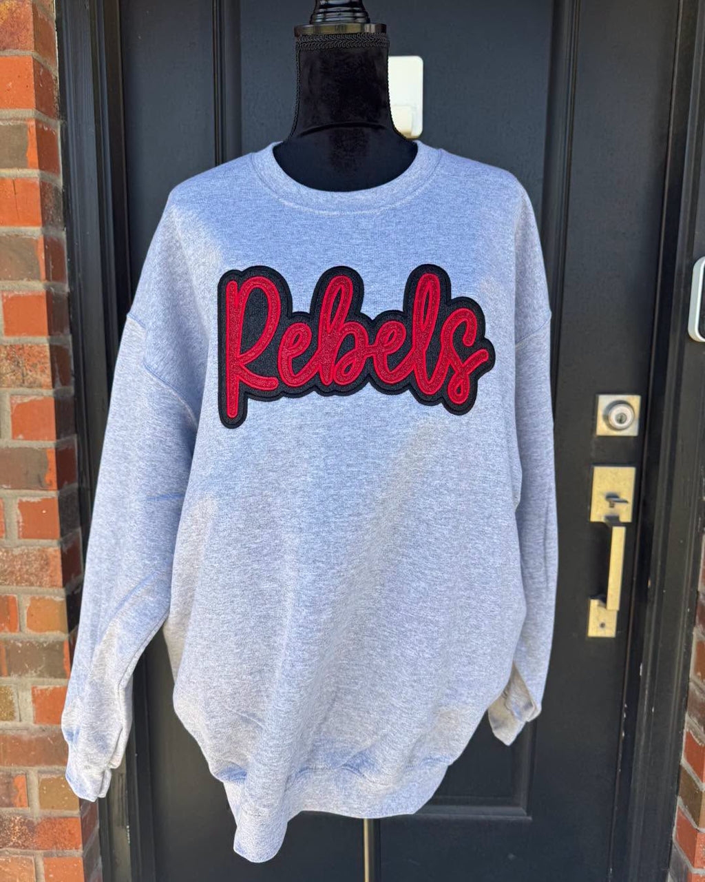 Gildan Double Glitter Appliqué Sweatshirt